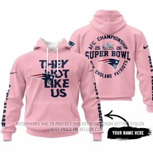 Super Bowl LX - They Not Like Us - New England Patriots