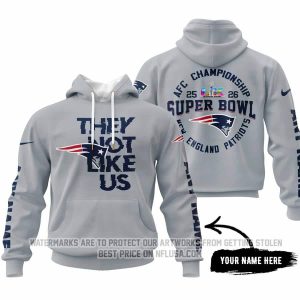 Super Bowl LX - They Not Like Us - New England Patriots