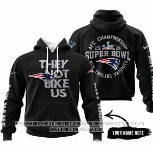 Super Bowl LX - They Not Like Us - New England Patriots