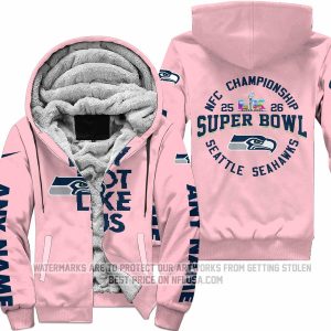 Super Bowl LX - They Not Like Us - Seattle Seahawks - Fleece Zip Hoodie