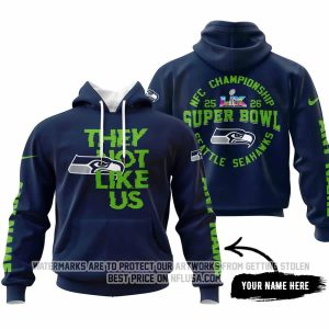 Super Bowl LX - They Not Like Us - Seattle Seahawks