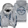 Super Bowl LX - They Not Like Us - Seattle Seahawks - Fleece Zip Hoodie