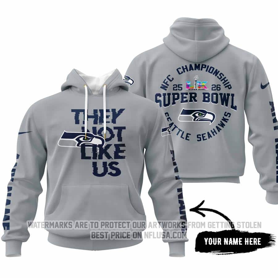 Super Bowl LX - They Not Like Us - Seattle Seahawks