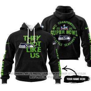 Super Bowl LX - They Not Like Us - Seattle Seahawks