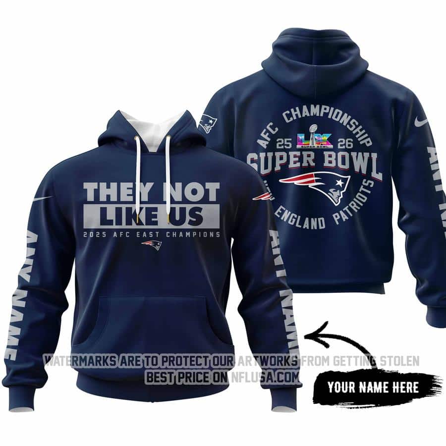 They Not Like Us - New England Patriots