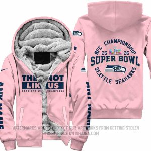 They Not Like Us – Seattle Seahawks – Fleece Zip Hoodie