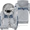 They Not Like Us - New England Patriots - Fleece Zip Hoodie