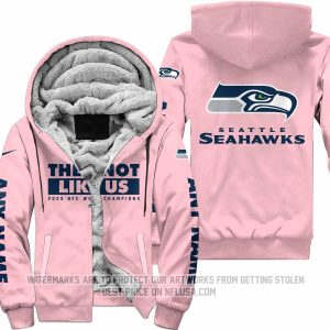 They Not Like Us – Seattle Seahawks – Fleece Zip Hoodie