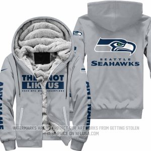 They Not Like Us – Seattle Seahawks – Fleece Zip Hoodie