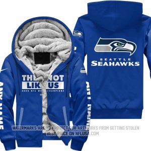 They Not Like Us – Seattle Seahawks – Fleece Zip Hoodie