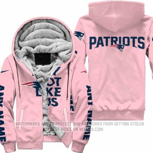 They Not Like Us - New England Patriots - Fleece Zip Hoodie