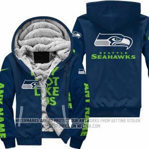 They Not Like Us - Seattle Seahawks - Fleece Zip Hoodie
