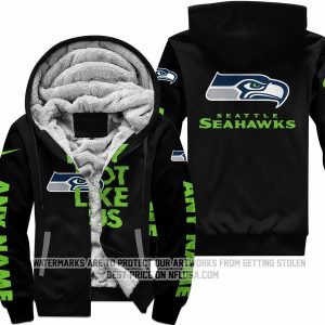 They Not Like Us - Seattle Seahawks - Fleece Zip Hoodie