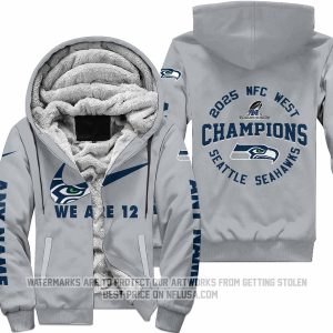 We Are 12 - Seattle Seahawks - Fleece Zip Hoodie
