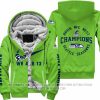 We Are 12 - Seattle Seahawks - Fleece Zip Hoodie