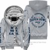 We Did Not Care - Seattle Seahawks - Fleece Zip Hoodie