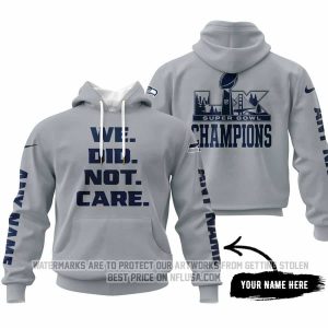 We Did Not Care - Seattle Seahawks