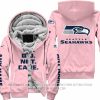 We Did Not Care - Seattle Seahawks - Fleece Zip Hoodie
