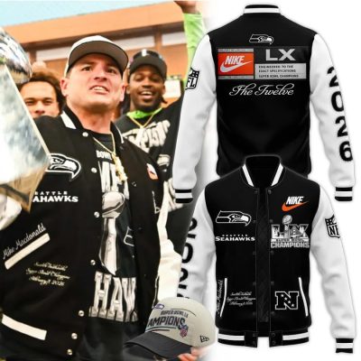 Seattle Seahawks Super Bowl LX Champions Limited Edition Baseball Jacket
